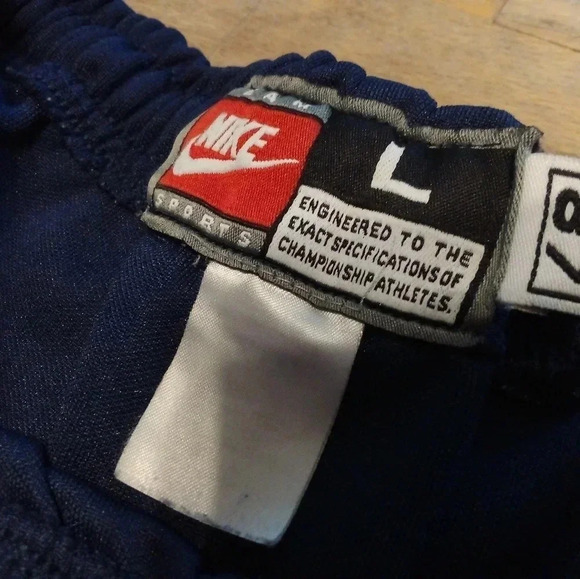 Vintage Nike 87 Rewind NBA Dallas Mavericks Warm Up Pants Retro Men's Size Large - Picture 5 of 11